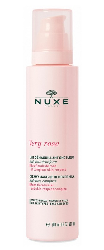 Nuxe Very Rose Lait Démaquillant Onctueux 200ml